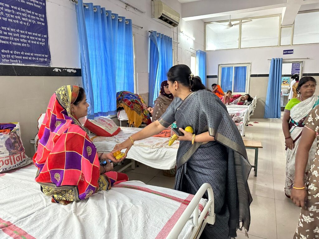 Fruits Distribution at 1250 Hospital