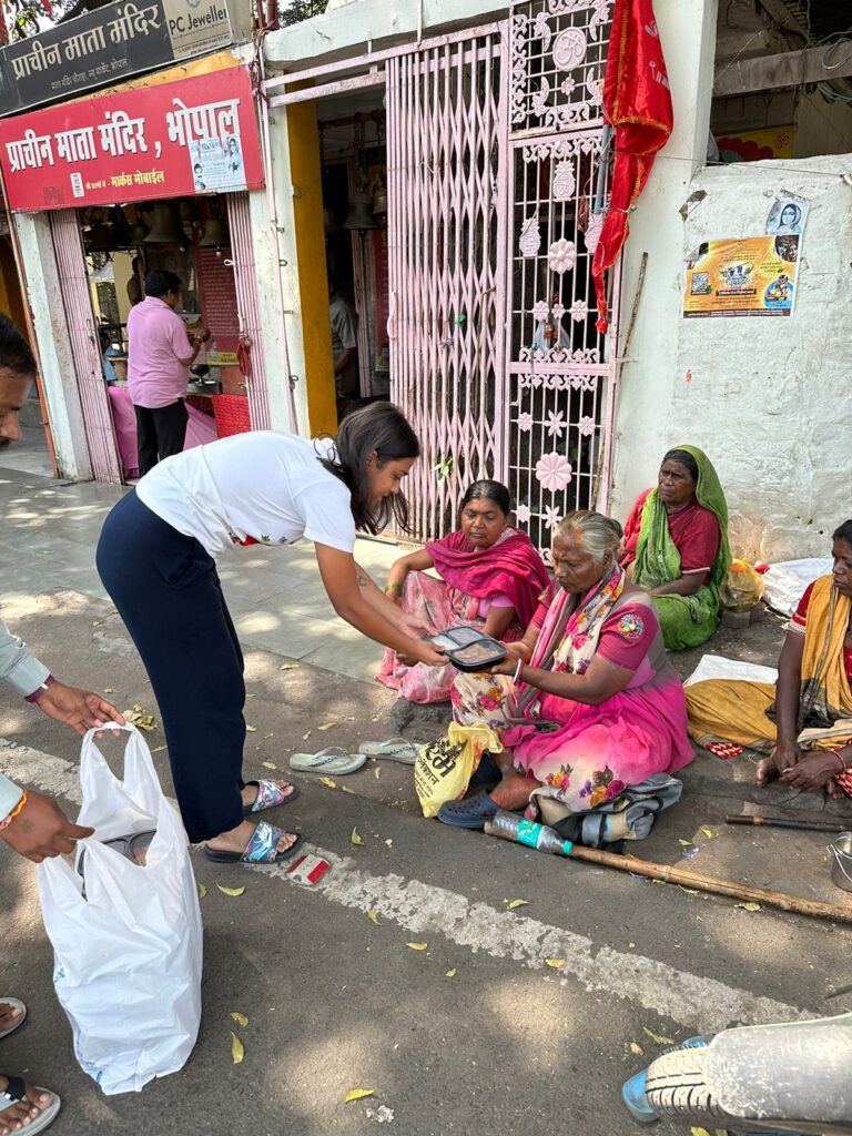 Food packet distribution